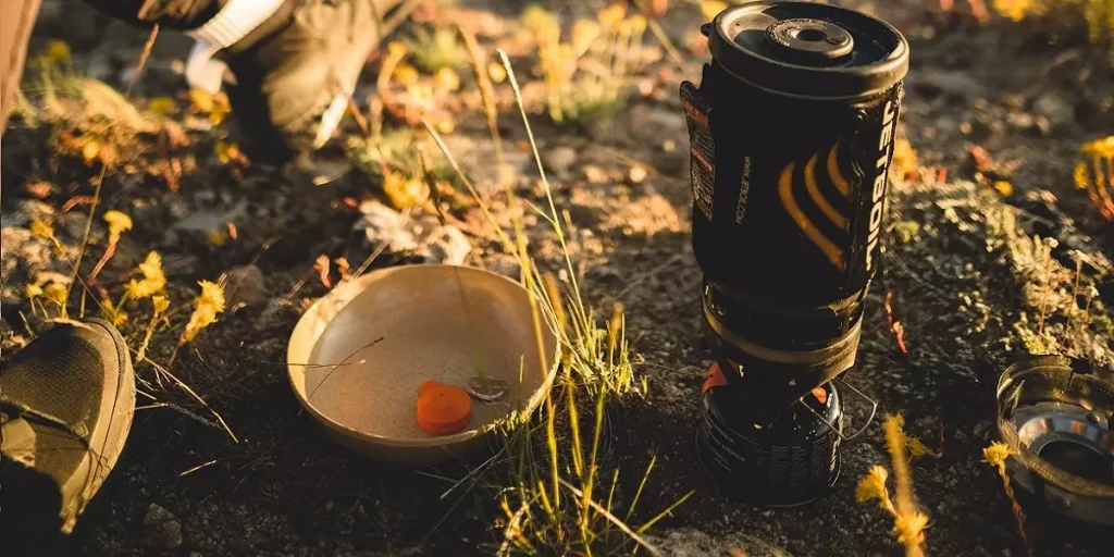 Réchaud à gaz msr randonnée camping