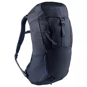 Sac à dos pour femme noir de la marque Vaude grand volume idéal pour la randonnée sur 1 journée