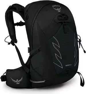 Sac à dos noir 20 litres randonnée osprey
