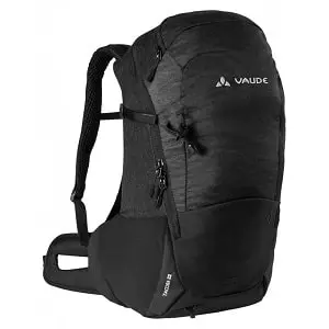 Sac Vaude pour femme noire idéal 20 litres
